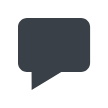 Speech balloon icon